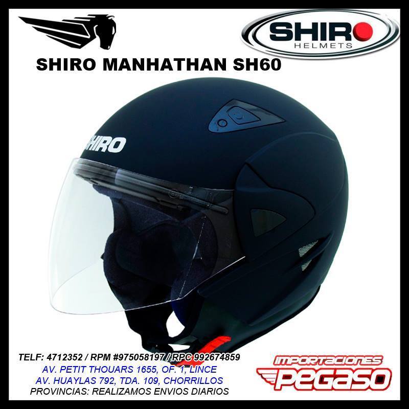 CASCO SHIRO ABIERTO MANHATAN