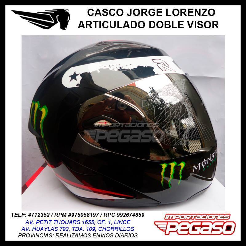 CASCO ARTICULADO JORGE LORENZO