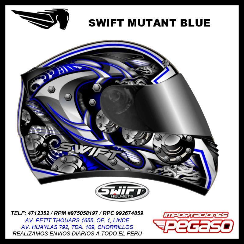 CASCO SWIFT MUTANT BLUE