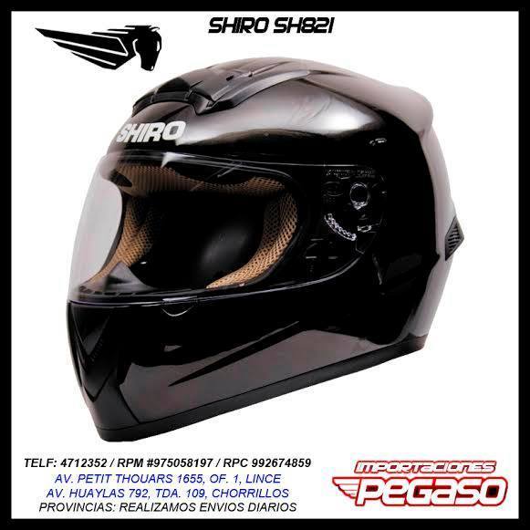 ​CASCO SHIRO MONOCOLOR  BRILLO