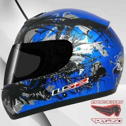 CASCO LS2 PHOBIA AZUL
