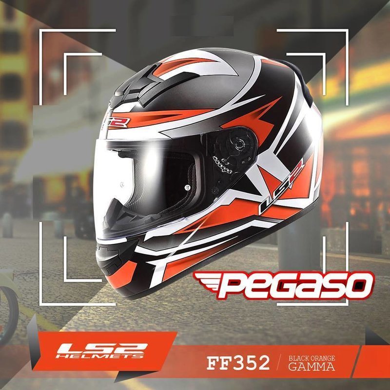 CASCO LS2 ​GAMMA ORANGE