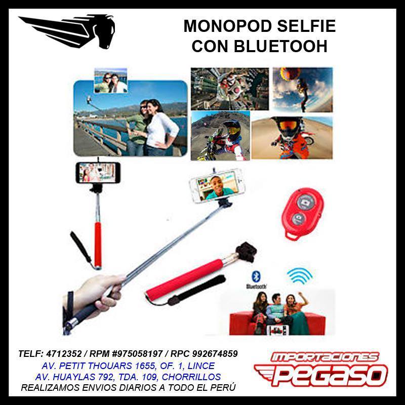 MONOPOD SELFIE CON BLUETOOH