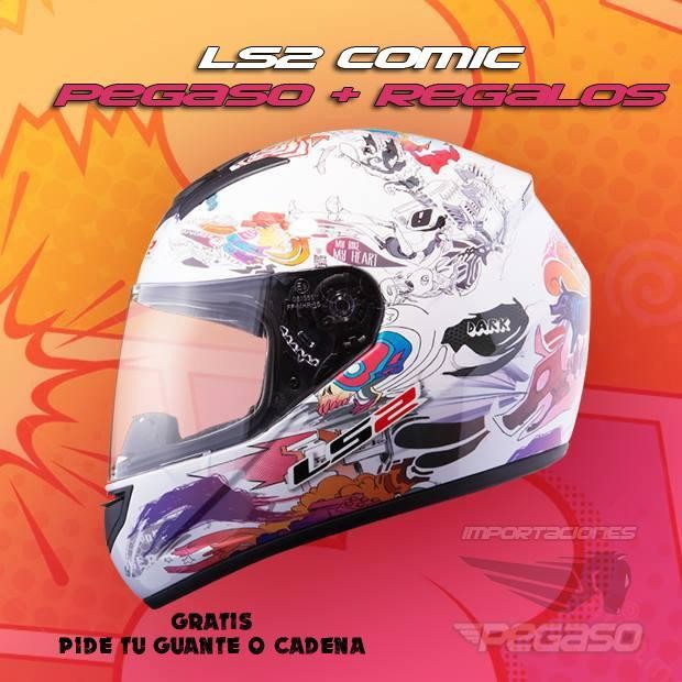 Casco LS2 Comic Blanco