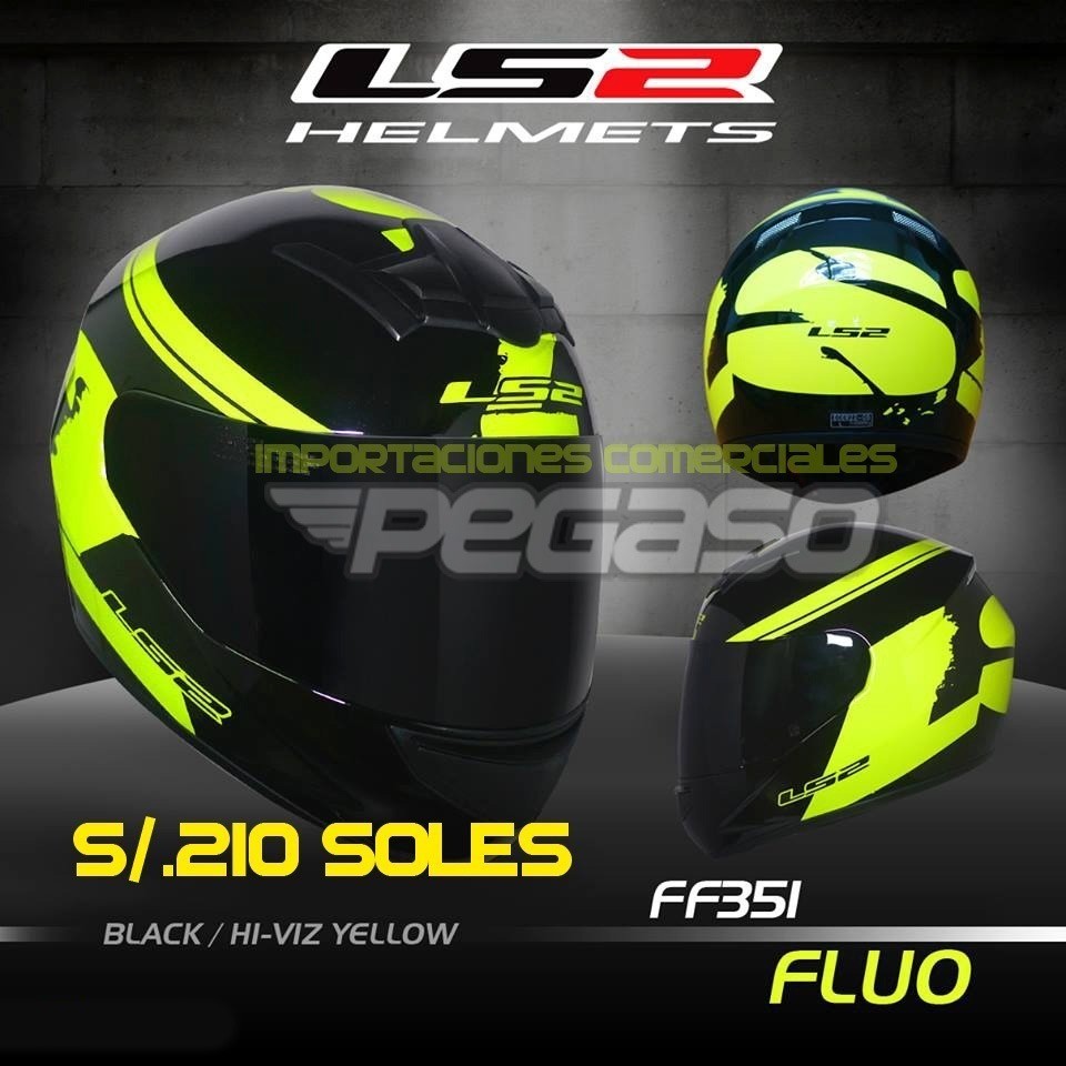 Casco LS2 Fluo Amarillo