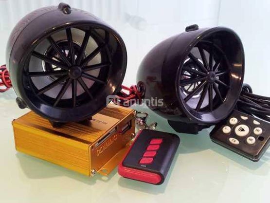 Alarma inteligente para moto con MP3, Radio, USB y SD CARD
