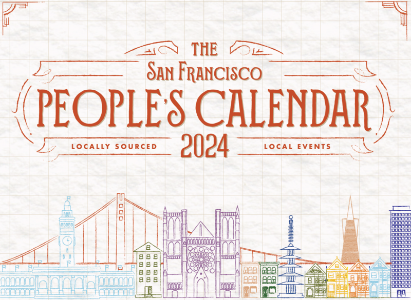 The 2024 SF People's Calendar x 3