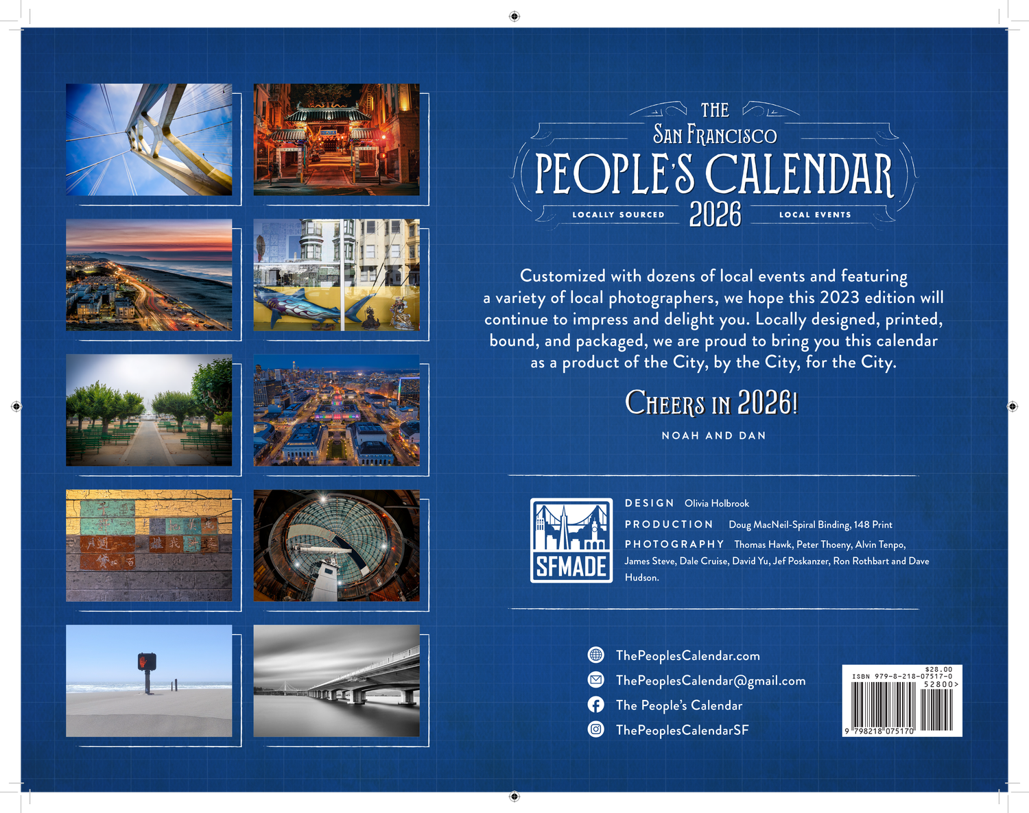 The 2026 San Francisco People's Calendar