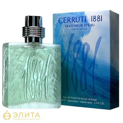 Cerruti 1881 Fraicheur D'Eau Pour Homme Limited Edition - 100 ml