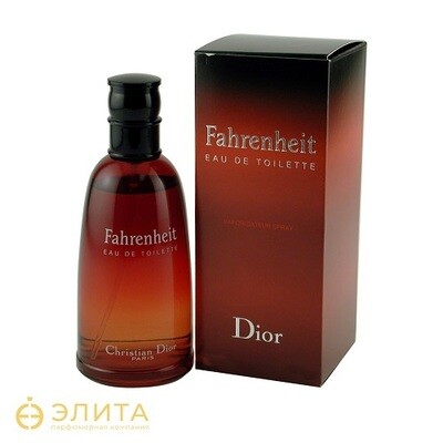 Christian Dior Fahrenheit Eau De Toilette - 100 ml
