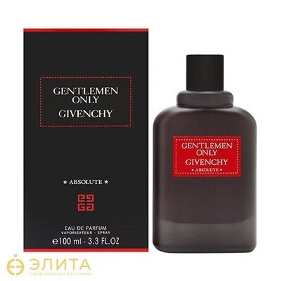 Givenchy Pour Gentlemen Only Absolute - 100 ml