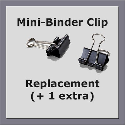 Mini-Binder Clip Replacement Part for the RG Center SPLITSCREEN