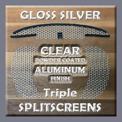 Road Glide Triple SPLITSCREENS- Gloss Silver