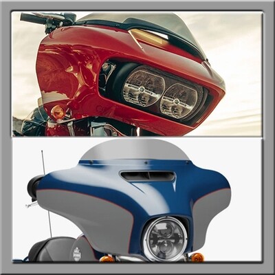 TOURING Solutions CATALOG: SPLITSCREEN Sets for Road Glide and Batwing Motorcycles