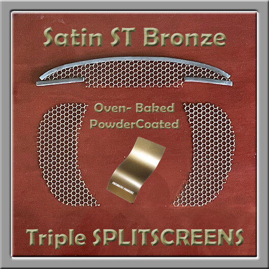Road Glide Triple SPLITSCREENS - Satin ST Bronze