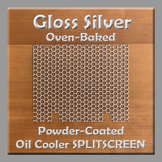 Oil Cooler SPLITSCREEN - Gloss Silver