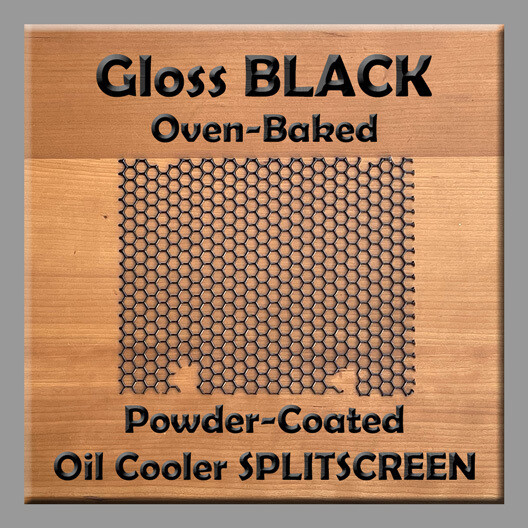 Oil Cooler SPLITSCREEN - Gloss BLACK