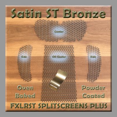 thumbnail image 2 of Lowrider ST Vent Screens Set - Hexagon Design, Unbranded Windshield Vent Covers 2 of 12