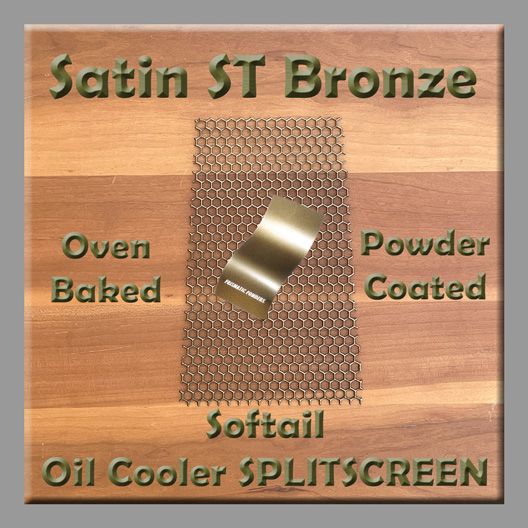 Softail - Oil Cooler SPLITSCREEN - Satin ST Bronze