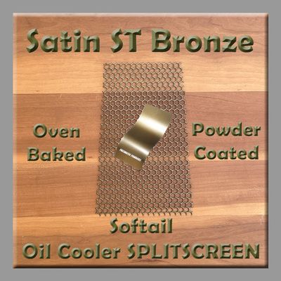 Softail - Oil Cooler SPLITSCREEN - Satin ST Bronze