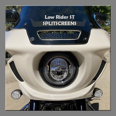 CRUISING Solutions CATALOG: Low Rider ST SPLITSCREENS Gloss BLACK - Satin ST BRONZE