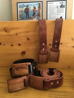 Handmade Exotic Hardwood Belt Buckle