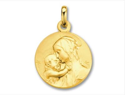 Médaille Vierge à l'Enfant