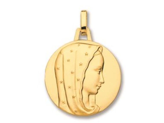 Médaille Vierge au voile