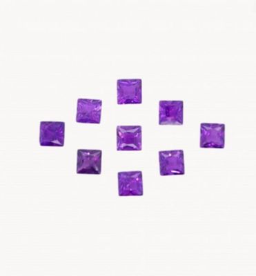 Améthyste - Lot De 9 - 6,66 CT
