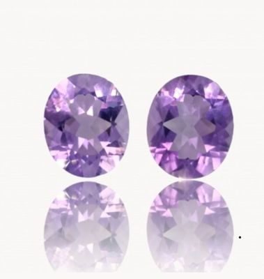 Améthyste - Lot De 2 - 7,36 CT