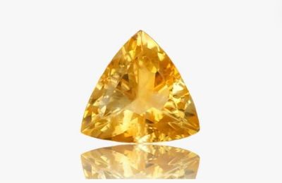 Citrine Paille - 12 CT