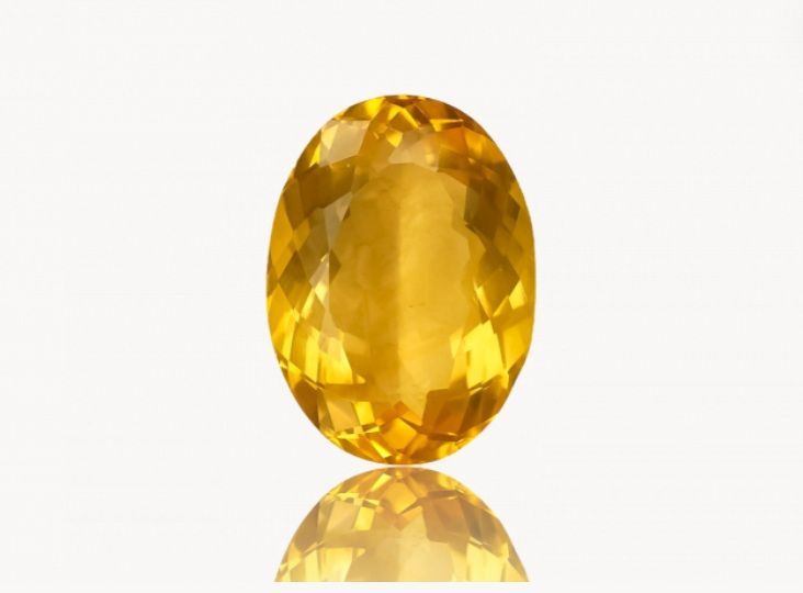 Citrine Paille - 32,83 CT