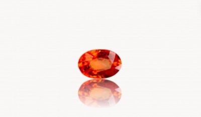 Saphir Orange - 0,58 CT