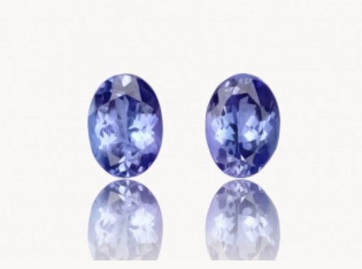 Tanzanite - Lot De 2 - 2,09 CT