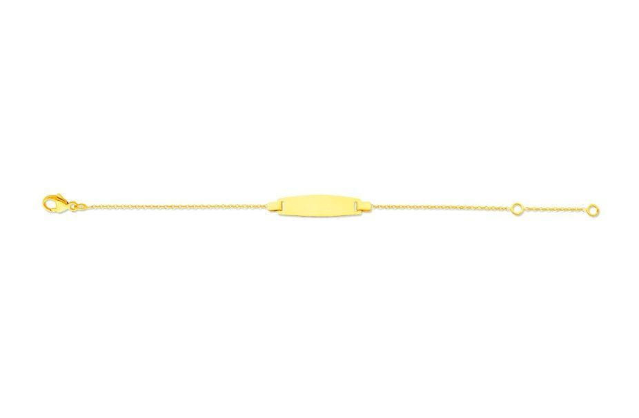 Gourmette bébé maille Forçat ronde
