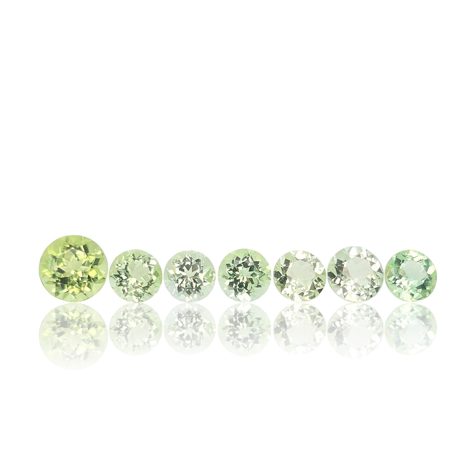 Lot Grenat Grossulaire Vert - 2,04 CT
