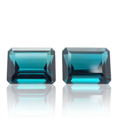 Tourmaline Bleue - Lot De 2  - 3,66 CT