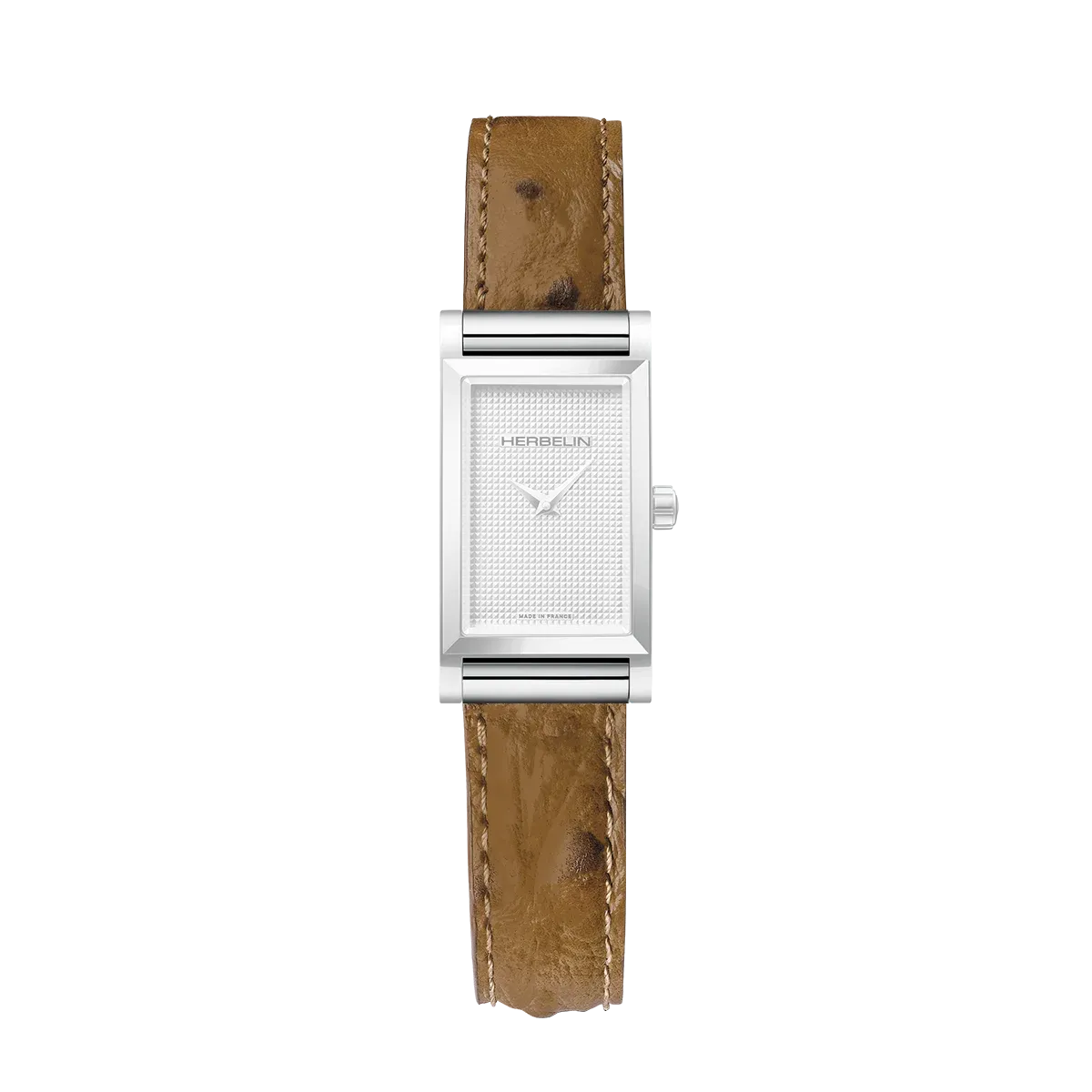 Bracelet Simple - Camel Autruche