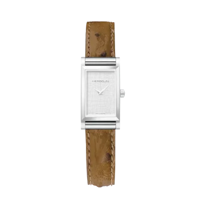 Bracelet Simple - Camel Autruche