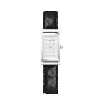 Bracelet simple - Noir Matelassé