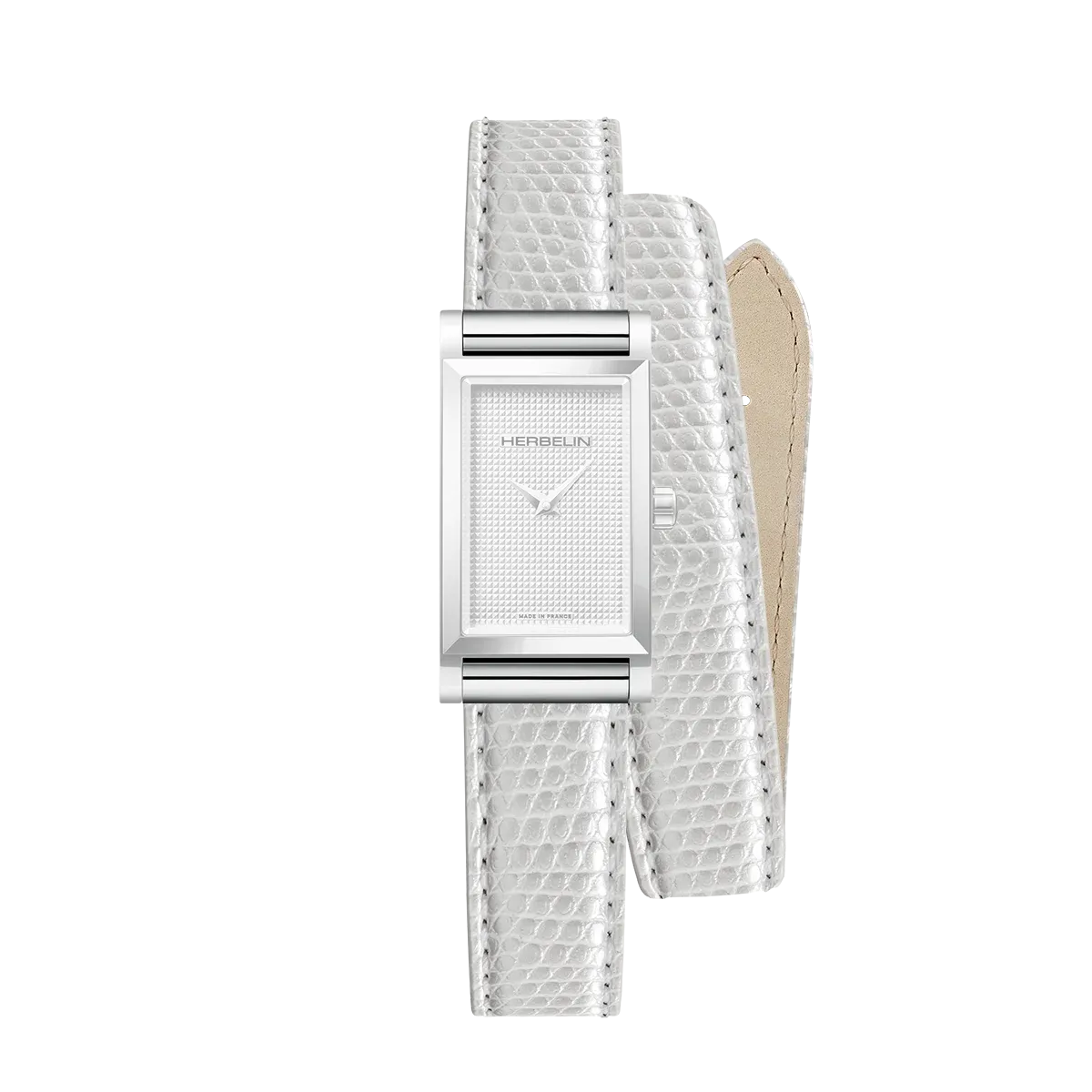 Bracelet Double - Blanc Iguane