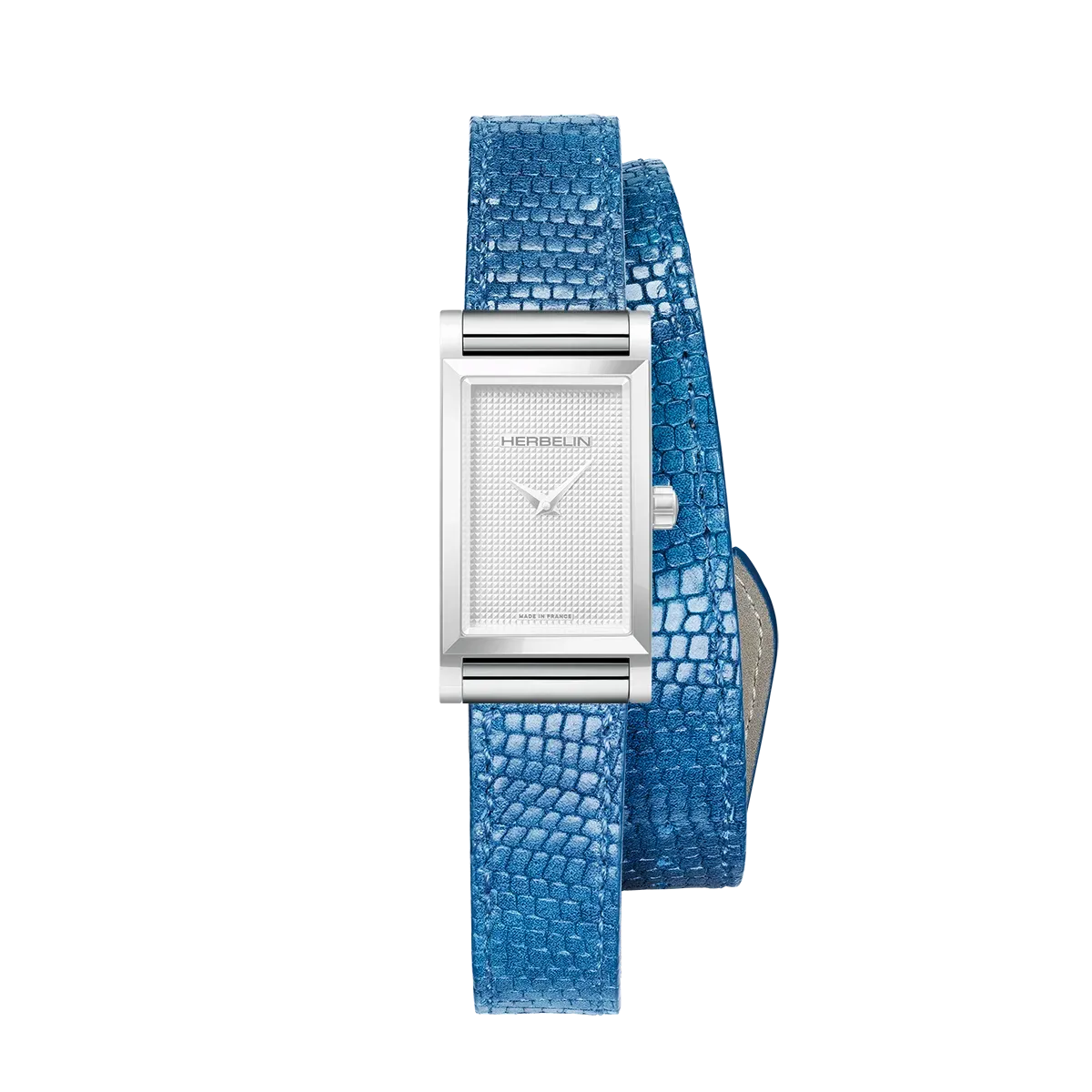 Bracelet Double - Bleu Lézard