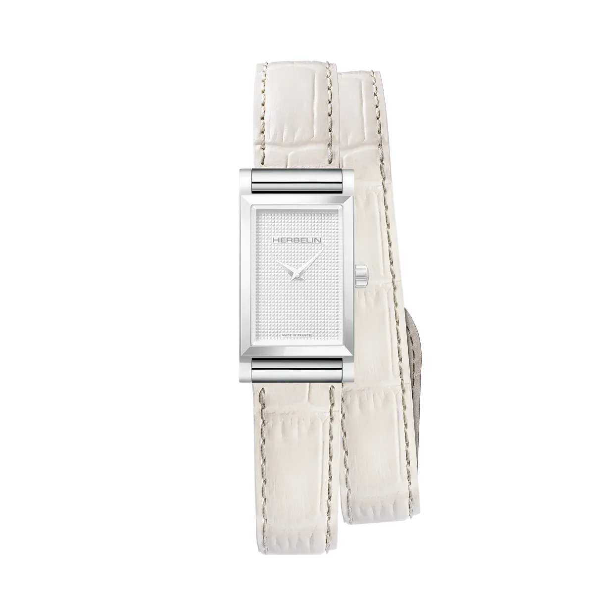 Bracelet Double - Beige Croco