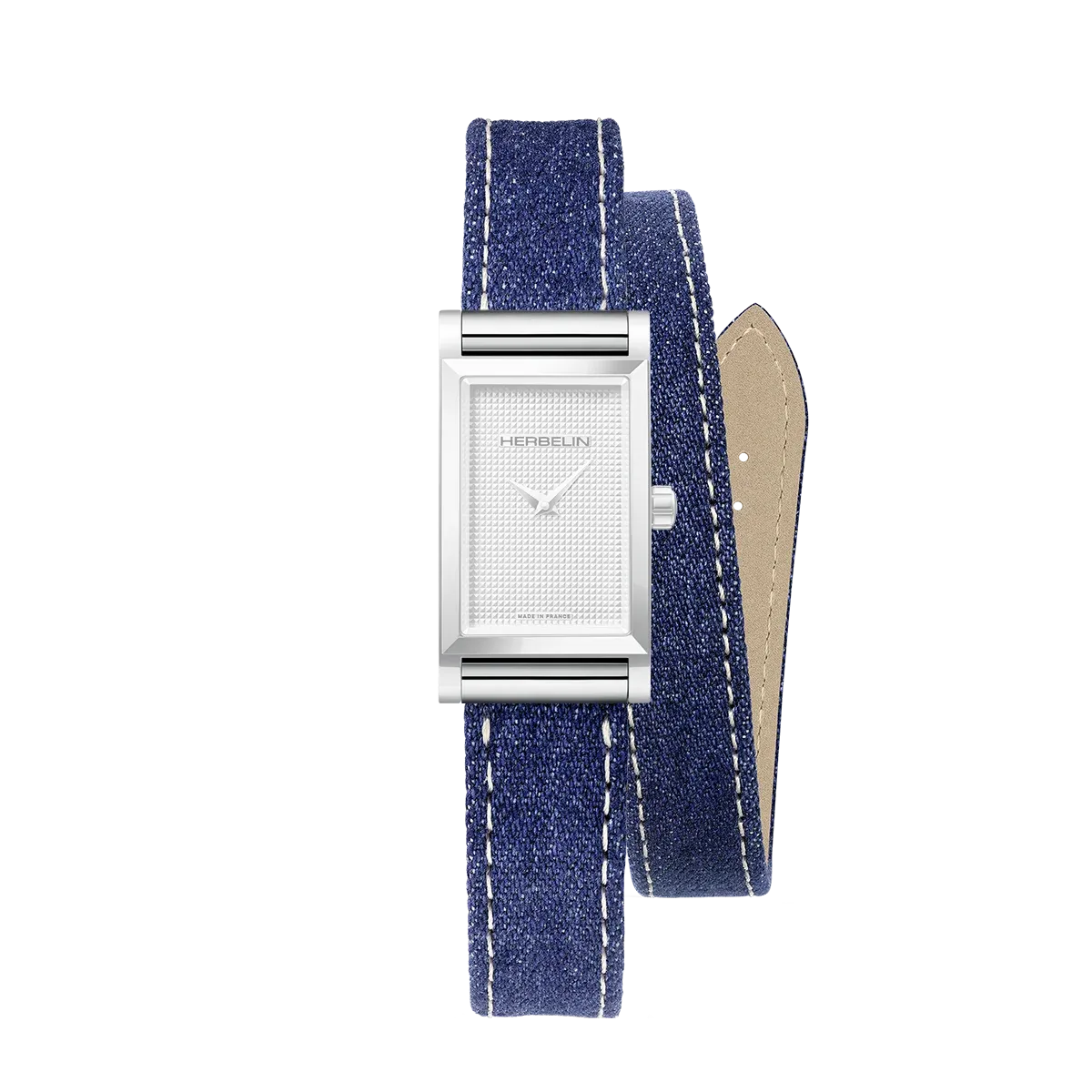 Bracelet Double - Bleu Jean