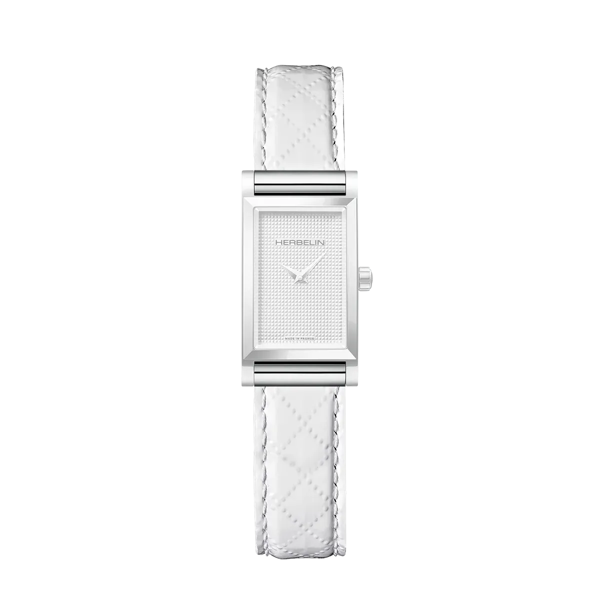 Bracelet simple - Blanc Matelassée
