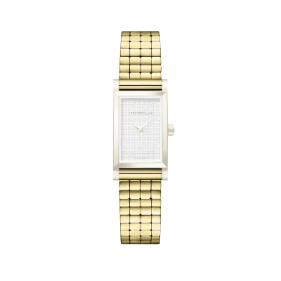 Bracelet Simple- Acier Cube Doré