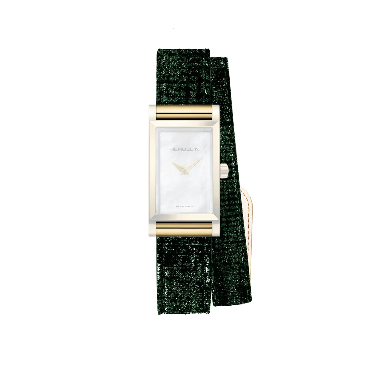 Bracelet Double - Vert Brillant