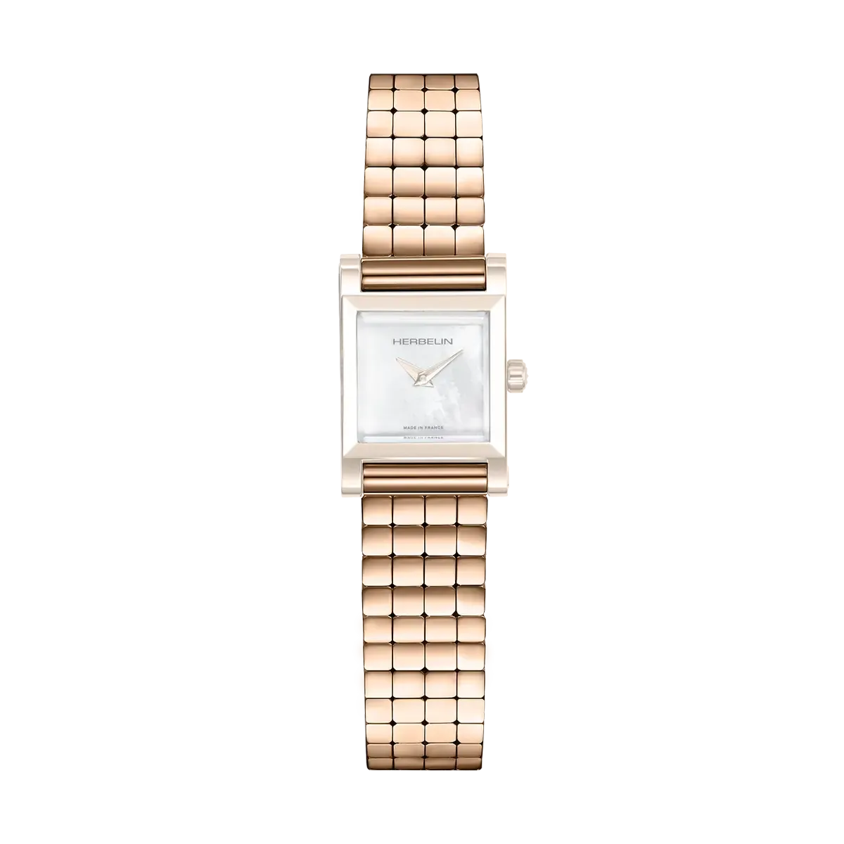 Bracelet Simple- Cube PVD Or Rose
