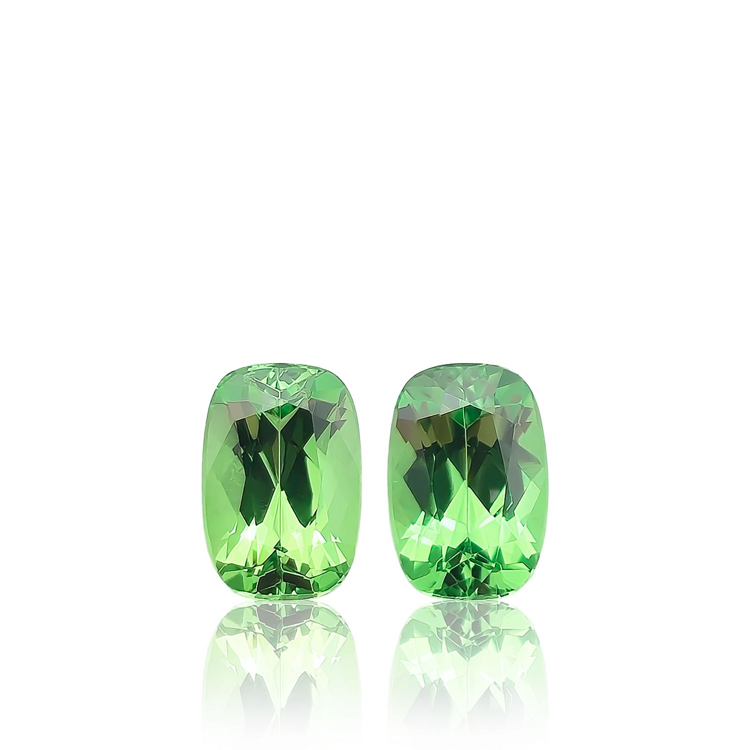 Grenat Tsavorite Verte  Lot De 2 - 1,27 CT