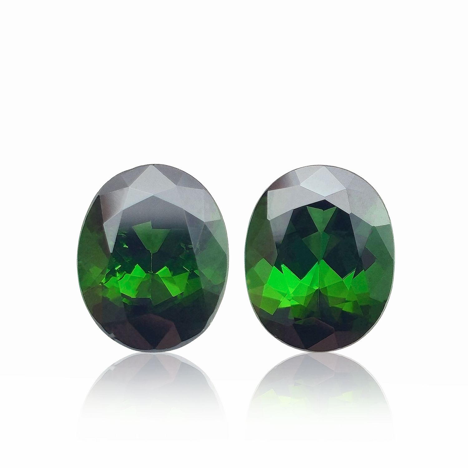 Tourmalines Vertes - Lot De 2 - 5,56 CT
